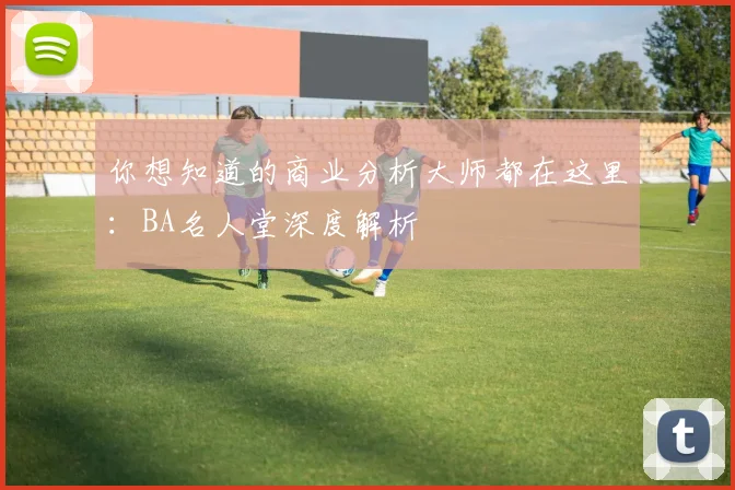 你想知道的商业分析大师都在这里：BA名人堂深度解析
